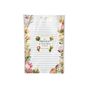 Protea Notepad by Libby Bell