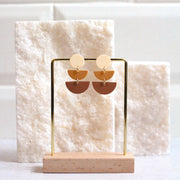 Polymer clay earring
